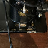 Singer Sewing Machine in Wooden Sewing Cabinet - thumbnail 4 of 11