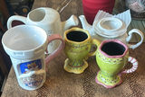 Assorted Ceramic Mugs and Teapots - thumbnail 1 of 6