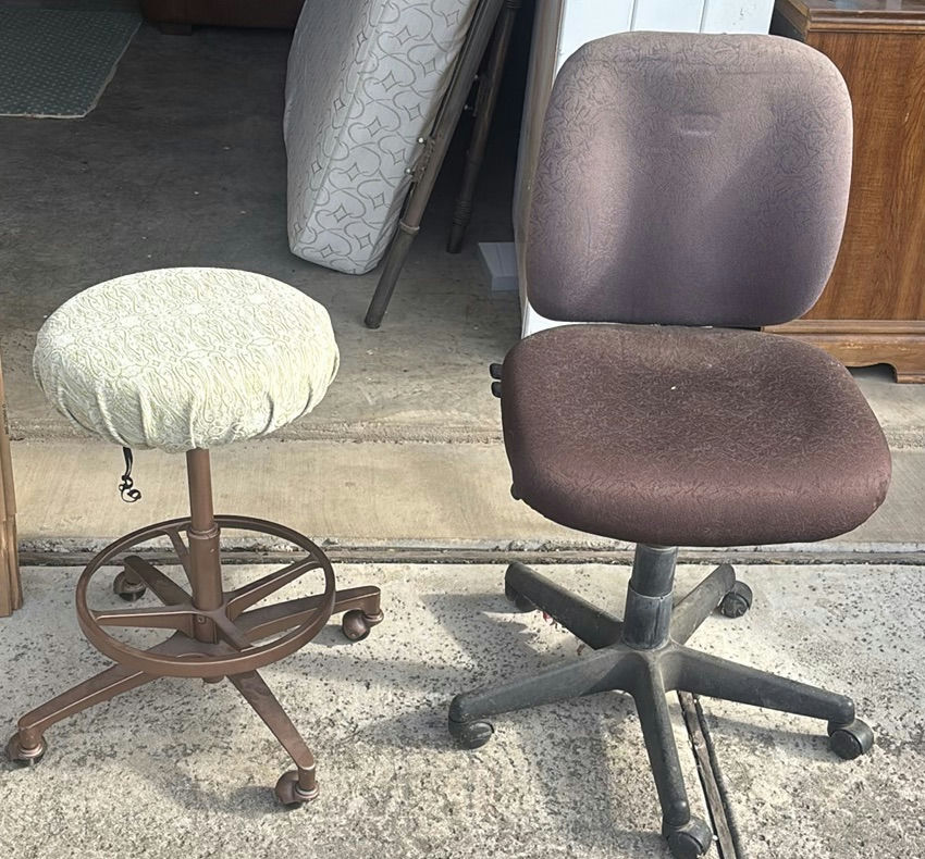 Office Chair and Rolling Stool - image 1 of 6
