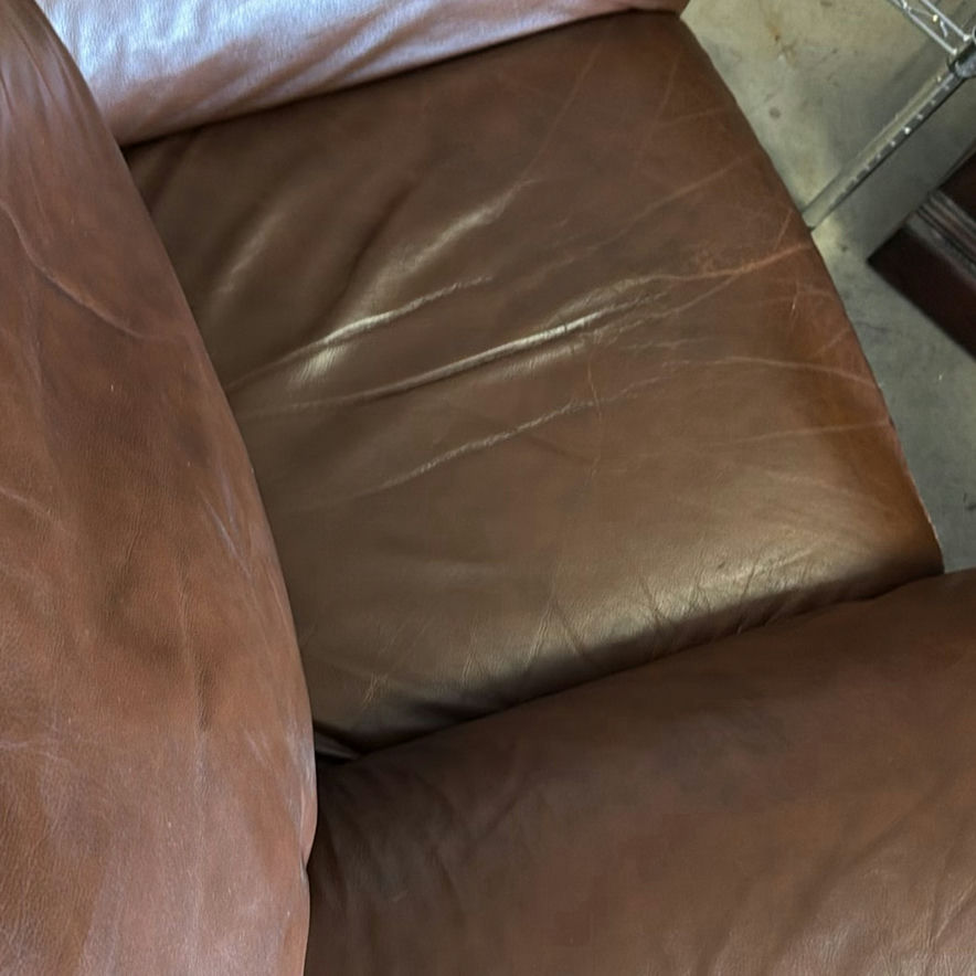 Brown Leather Armchair - image 6 of 6