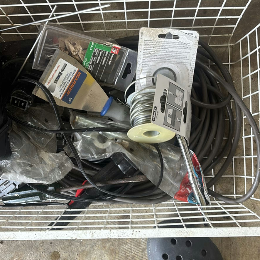 Assorted Garage Tools and Hardware Supplies - image 4 of 7