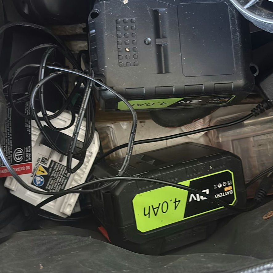 Cordless Power Tools, Batteries, Chargers, and Tool Bag - image 2 of 12