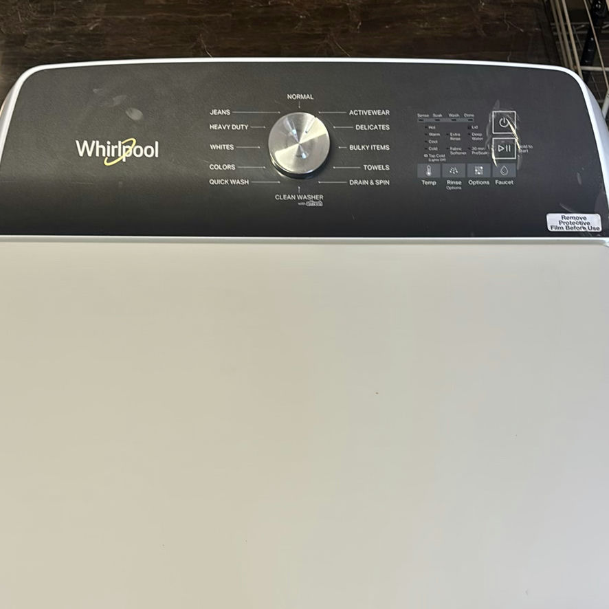 Whirlpool Top-Load Washing Machine and GE Centennial Dryer - image 3 of 6