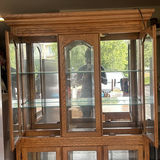Wooden Glass-Front Display Cabinet - thumbnail 2 of 8