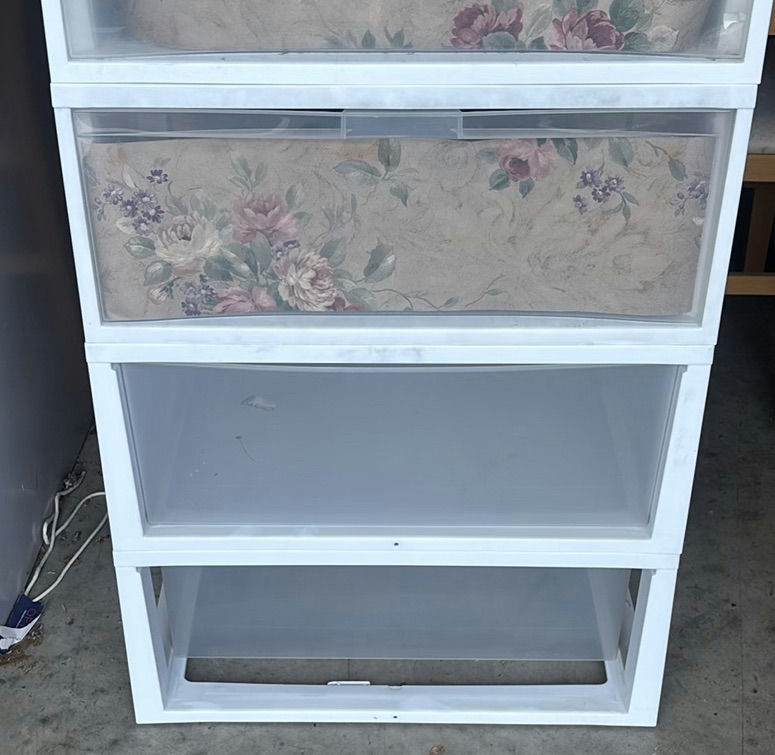Two Plastic Drawer Storage Units - image 3 of 5