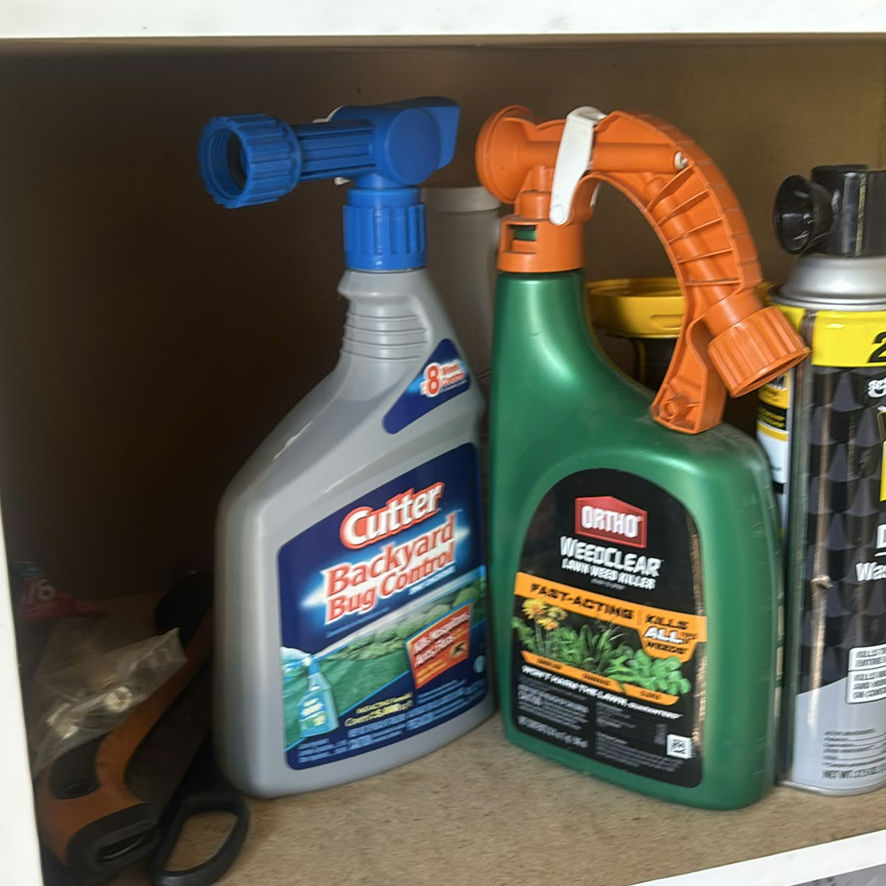 Assorted Garage Tools and Household Cleaning Supplies - image 7 of 9