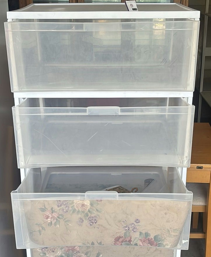 Two Plastic Drawer Storage Units - image 2 of 5
