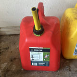 Fuel Lv Containers and Assorted Yard Tools - thumbnail 4 of 5