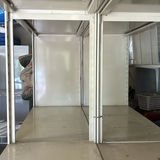 White Metal Storage Shelving Units - thumbnail 5 of 10