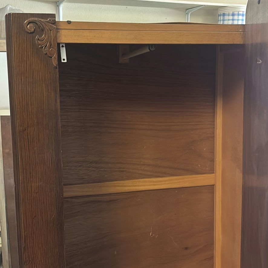 Single-Door Wooden Wardrobe Cabinet - image 5 of 5
