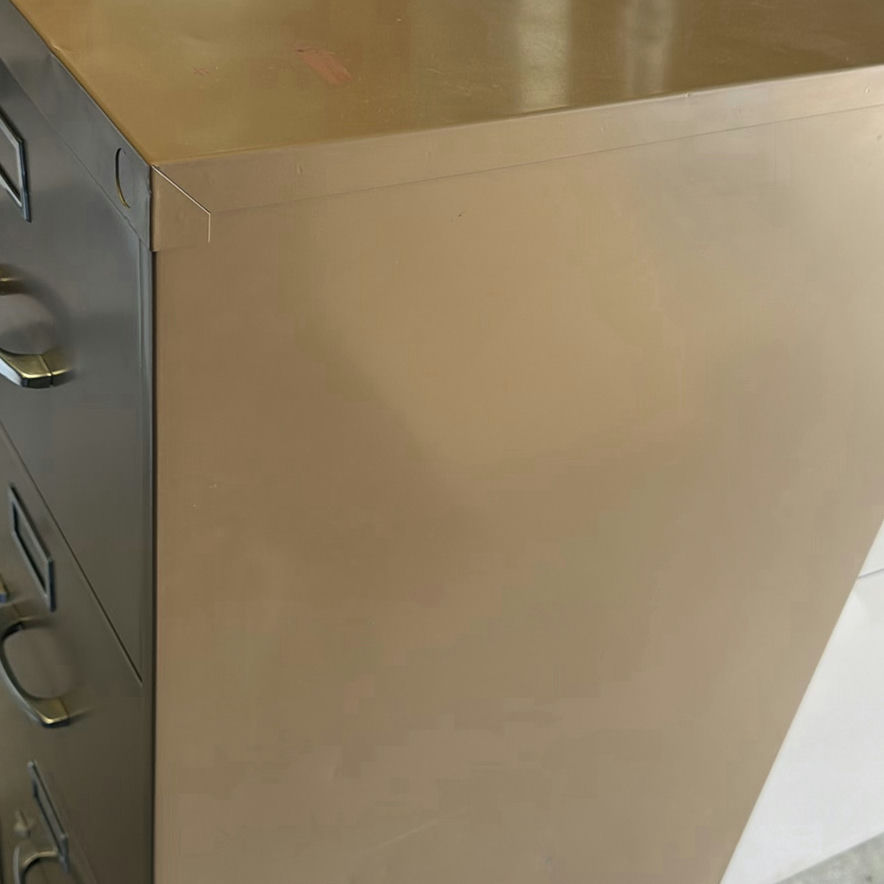 Anderson Hickory Four-Drawer Metal Filing Cabinet - image 5 of 5