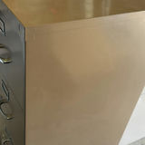 Anderson Hickory Four-Drawer Metal Filing Cabinet - thumbnail 5 of 5