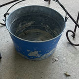 Assorted Metal Garden Decor and Planters - thumbnail 5 of 6