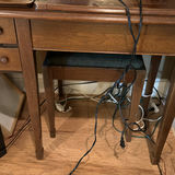 Singer Sewing Machine in Wooden Sewing Cabinet - thumbnail 7 of 11