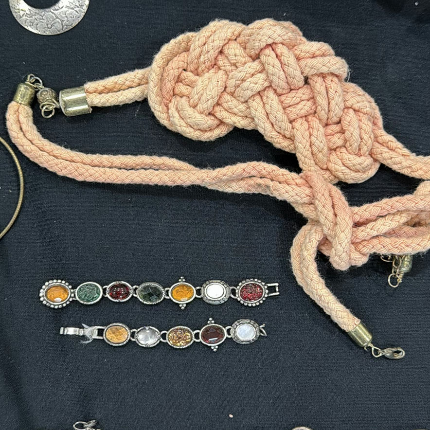 Assorted Jewelry Collection: Bracelets, Necklaces, and Earrings - image 5 of 6