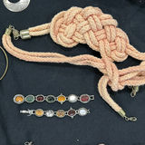 Assorted Jewelry Collection: Bracelets, Necklaces, and Earrings - thumbnail 5 of 6
