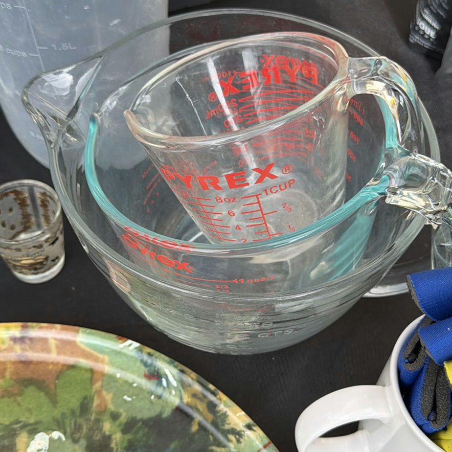 Assorted Kitchenware and Decorative Serving Items - image 8 of 10