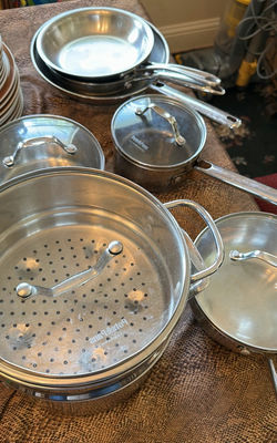 Cuisinart Pots & Pans Stainless Steel Cookware Set - Image 1 of 8