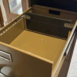 Anderson Hickory Four-Drawer Metal Filing Cabinet - thumbnail 4 of 5