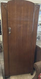 Single-Door Wooden Wardrobe Cabinet - thumbnail 1 of 5