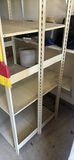 White Metal Storage Shelving Units - thumbnail 4 of 10