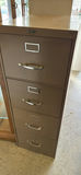 Anderson Hickory Four-Drawer Metal Filing Cabinet - thumbnail 2 of 5
