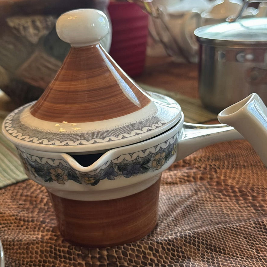 Ceramic Plates and Lidded Serving Pots Set - image 8 of 8