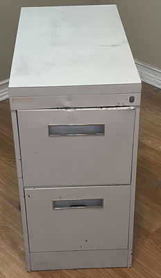 Two-Drawer Metal Filing Cabinet - Image 1 of 4
