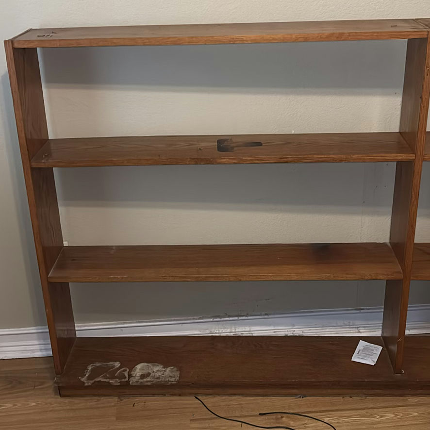 Two Wooden Bookcases - image 2 of 7