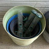 Planter Pots, Wicker Basket with Bird Feeder, and Tulip Arrangement - thumbnail 5 of 9