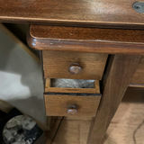 Singer Sewing Machine in Wooden Sewing Cabinet - thumbnail 6 of 11