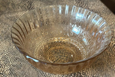 Pressed Glass Bowl - Image 1 of 7
