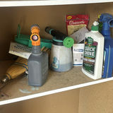 Assorted Garage Tools and Household Cleaning Supplies - thumbnail 5 of 9