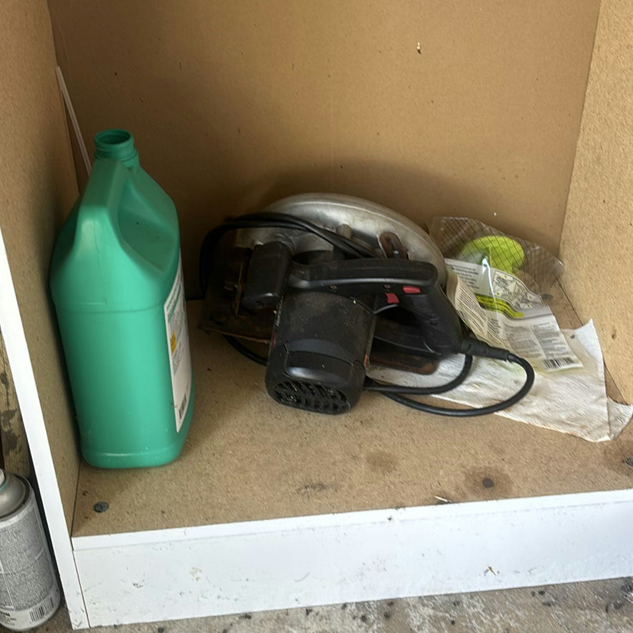 Assorted Garage Tools and Household Cleaning Supplies - image 4 of 9
