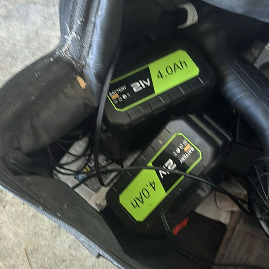 Cordless Power Tools, Batteries, Chargers, and Tool Bag - image 3 of 12