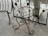 Assorted Metal Garden Decor and Planters - thumbnail 2 of 6