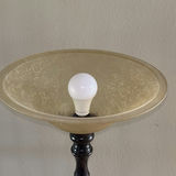 Metal Baker’s Rack with Stone Shelves and Floor Lamp - thumbnail 6 of 8