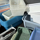Assorted Storage Bins, Baskets, and Lids - thumbnail 7 of 7