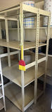 White Metal Storage Shelving Units - thumbnail 2 of 10