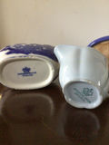 Assorted ceramic teaware: pitcher, mugs and creamers - thumbnail 2 of 5