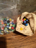 Assorted marbles in bags - thumbnail 2 of 2