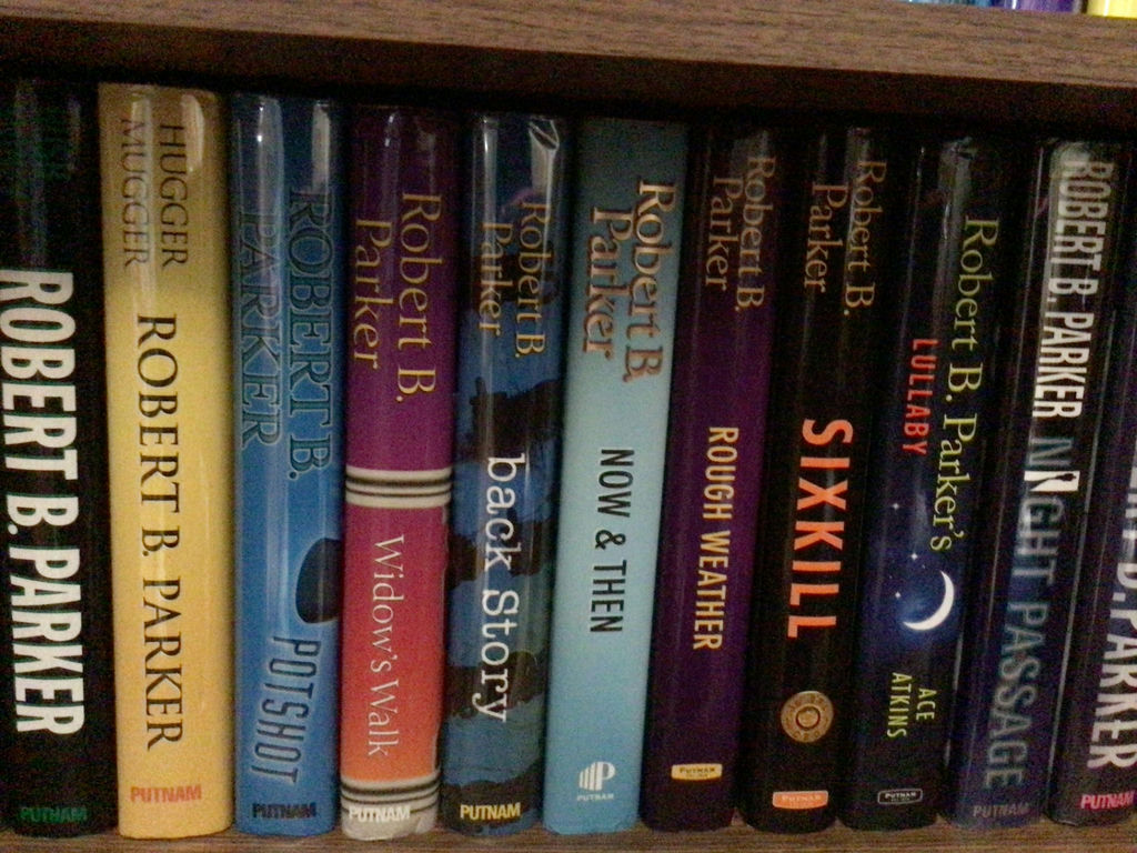 Signed Robert B. Parker hardcover novels - image 3 of 4