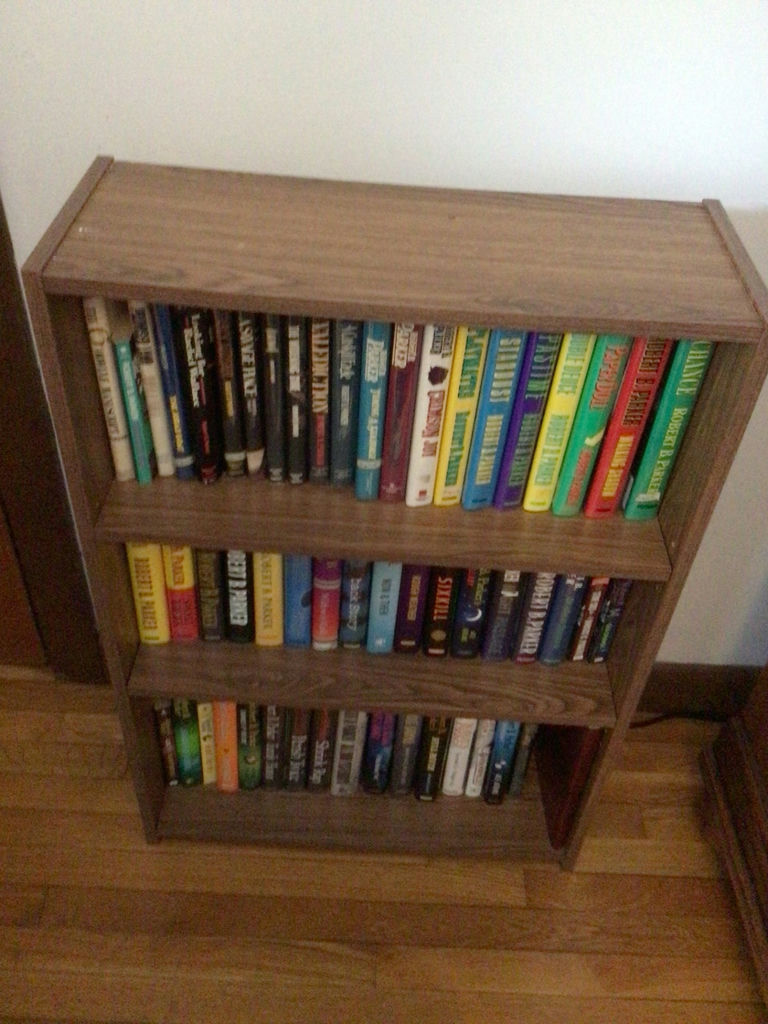 Wooden bookshelf  - image 1 of 3
