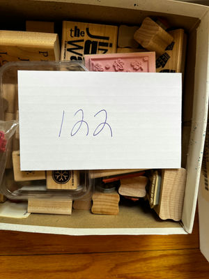 Assorted Rubber Stamps and Stamping Supplies - Image 1 of 5