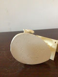 White ceramic cloaked figure with animal companions figurine - thumbnail 4 of 4