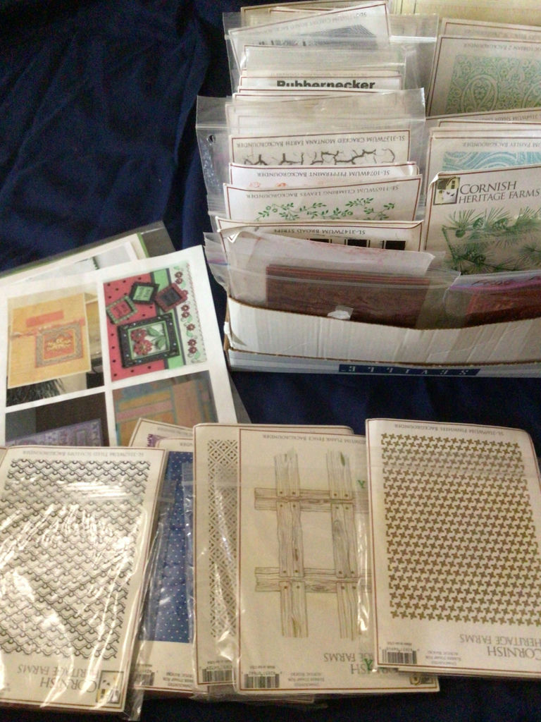 Assorted rubber stamps and scrapbooking supplies - image 3 of 4