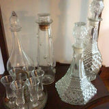 Glass decanters and crystal glassware collection - thumbnail 1 of 1