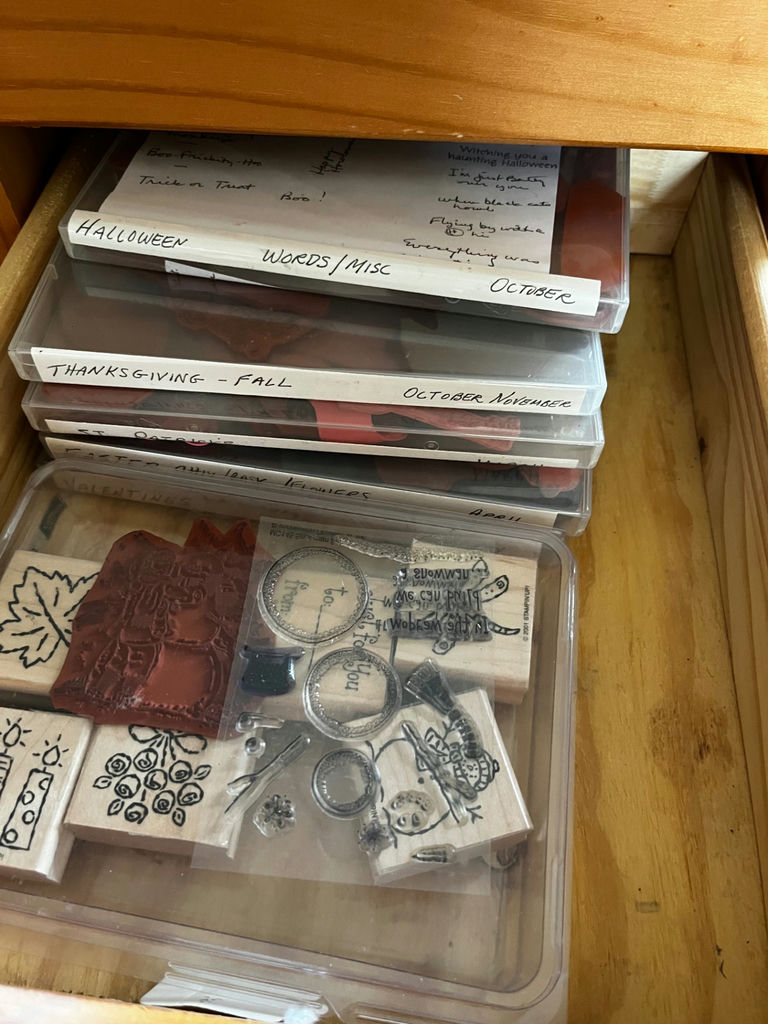 Assorted Rubber Stamps and Stamp Accessories - image 2 of 6