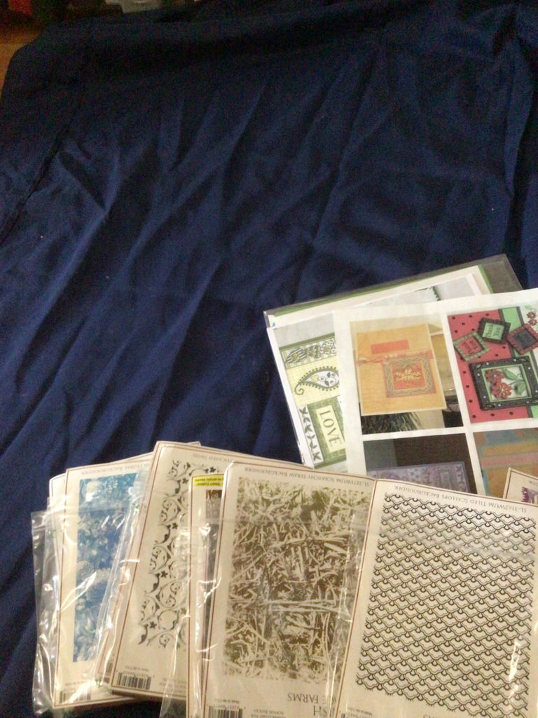 Assorted rubber stamps and scrapbooking supplies - image 4 of 4