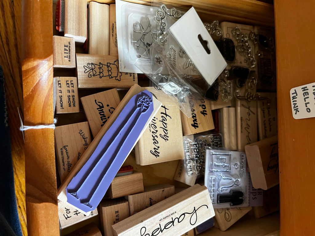 Assorted Rubber Stamps and Stamp Accessories - image 5 of 6